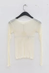 BASERANGE Tabby Star Long Sleeve T-Shirt Portugal BAS-TOTA-CG-000-UNDYED
